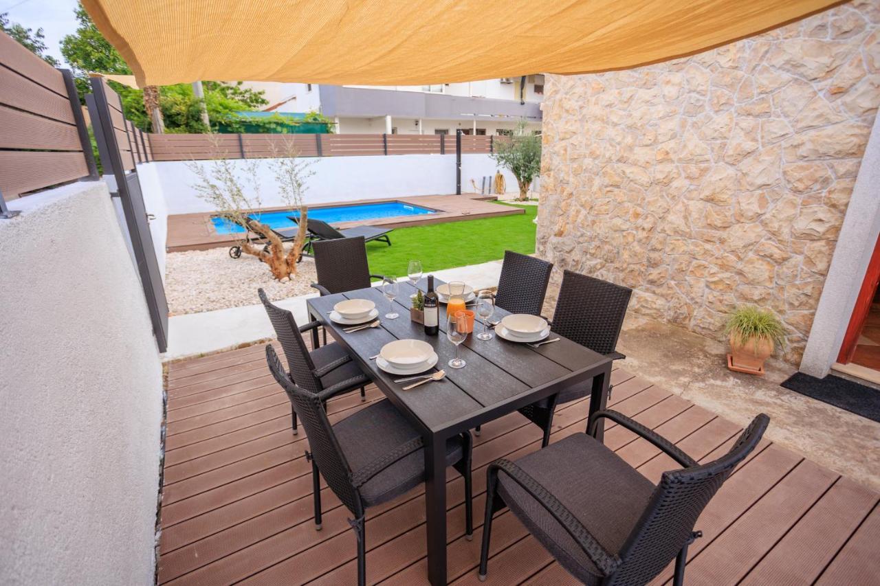 Mustra House Zadar - Private Pool & Sauna מראה חיצוני תמונה