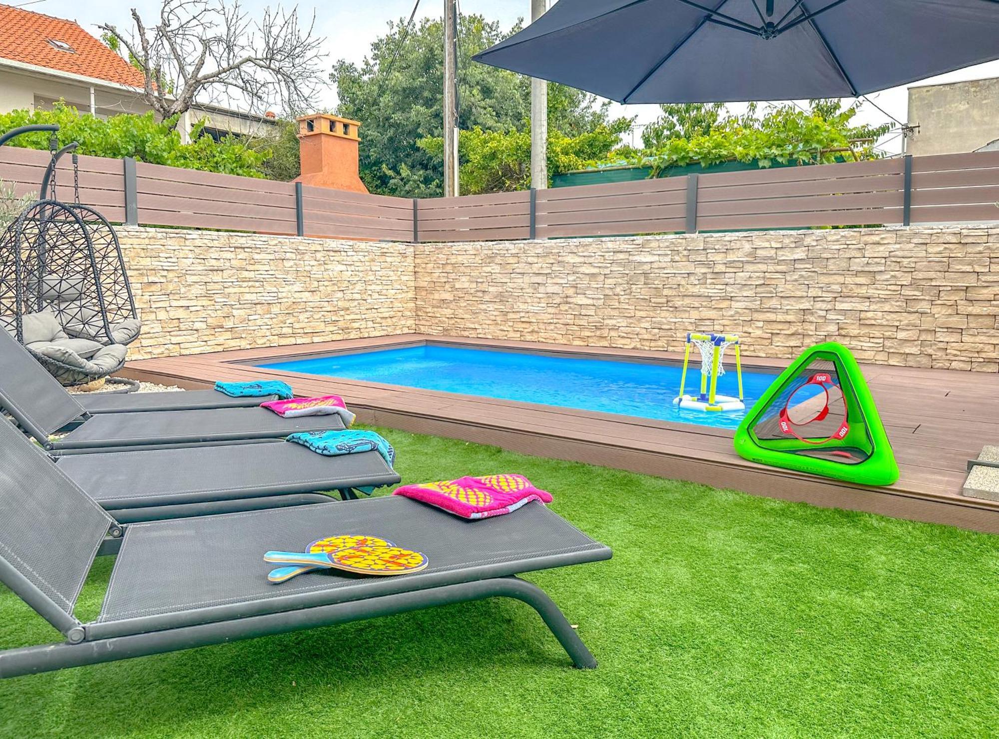 Mustra House Zadar - Private Pool & Sauna מראה חיצוני תמונה