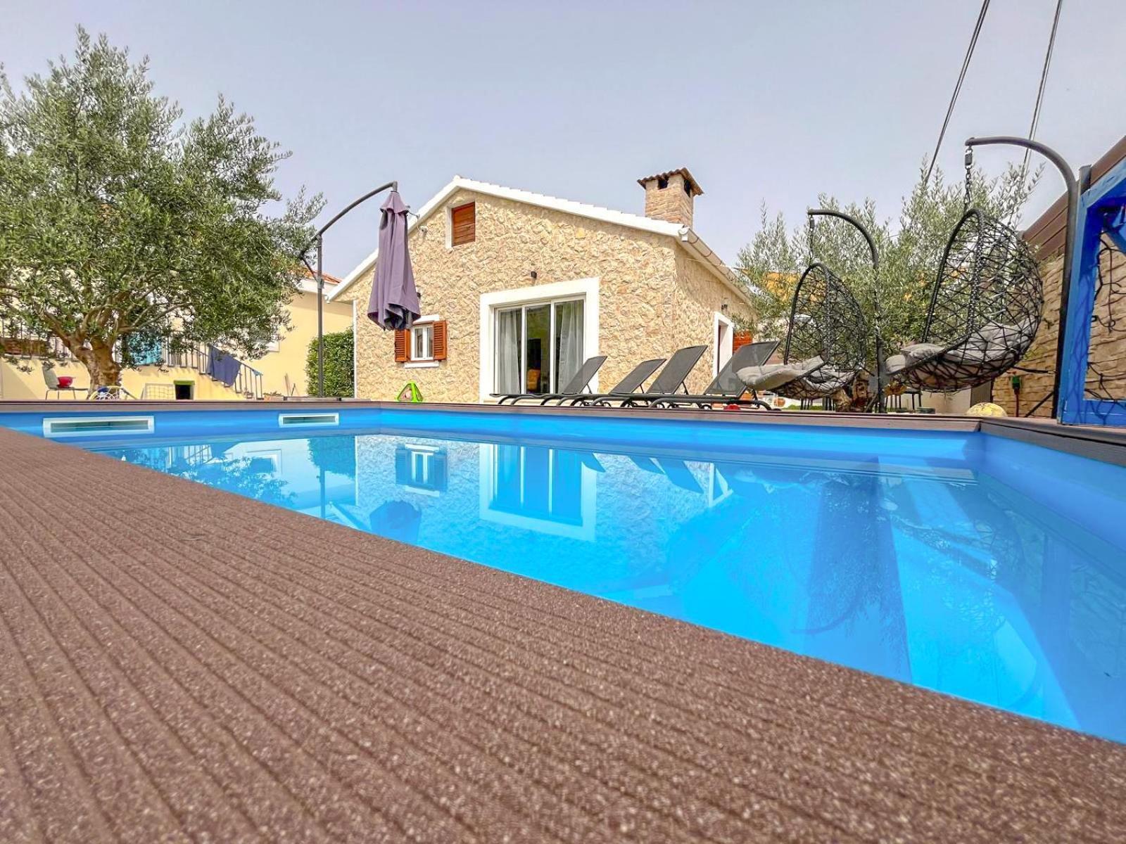 Mustra House Zadar - Private Pool & Sauna מראה חיצוני תמונה